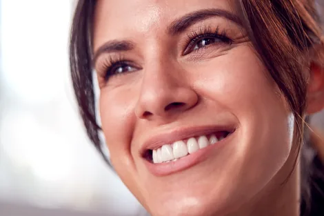 Professional teeth whitening Hillsboro - bright white smile results